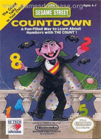 Cover Sesame Street Countdown for NES